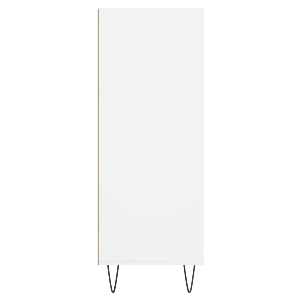 vidaXL Bookcase White 69.5x32.5x90 cm vidaXL Engineered Wood - Uncategorized Bookcase