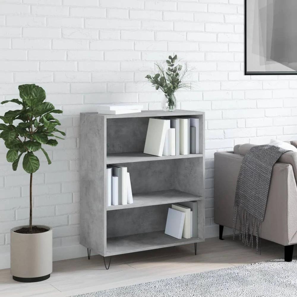 vidaXL Bookcase White 69.5x32.5x90 cm vidaXL Engineered Wood - Uncategorized Bookcase