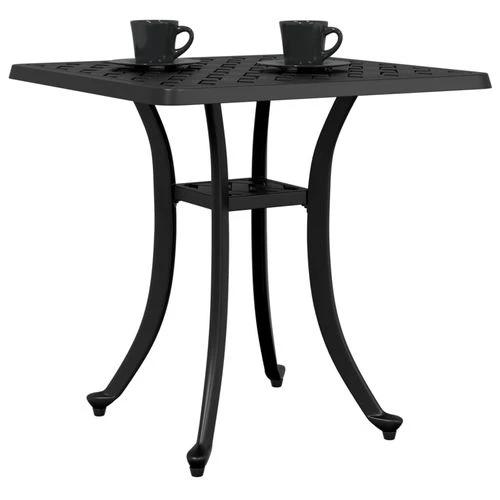 vidaXL vidaXL Garden Table Bronze 53x53x53 cm Cast Aluminium -