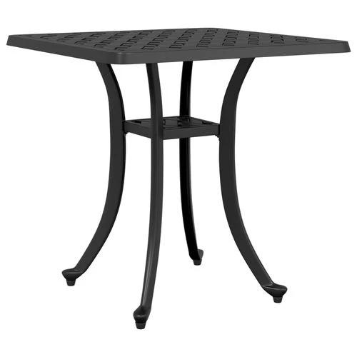 vidaXL vidaXL Garden Table Bronze 53x53x53 cm Cast Aluminium -