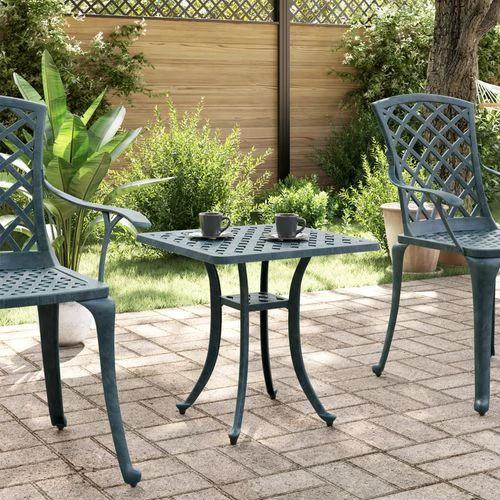 vidaXL Garden Table Bronze 53x53x53 cm Cast Aluminium by vidaXL
