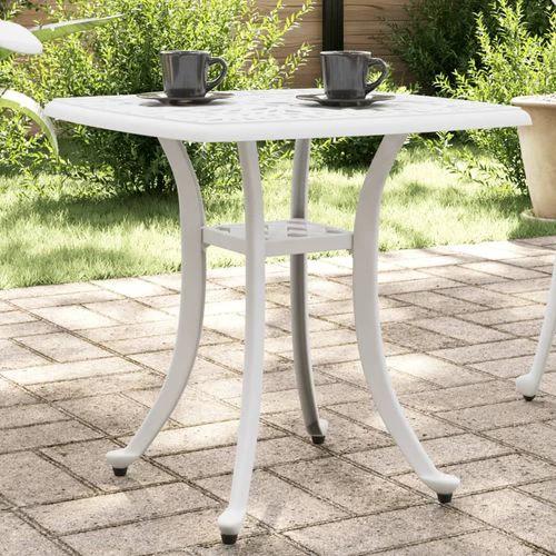 vidaXL vidaXL Garden Table Bronze 53x53x53 cm Cast Aluminium -