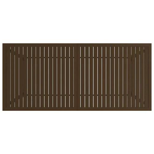 vidaXL vidaXL Garden Table Brown 81.5x81.5x72 cm Steel -