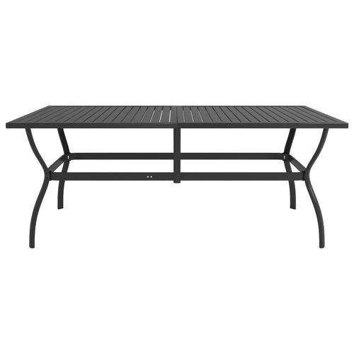 vidaXL vidaXL Garden Table Brown 81.5x81.5x72 cm Steel -