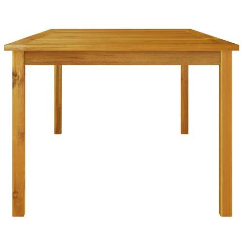 vidaXL Garden Table 200x90x74 cm Solid Acacia Wood by vidaXL