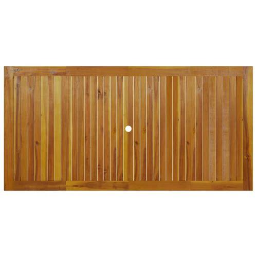 vidaXL Garden Table 200x90x74 cm Solid Acacia Wood by vidaXL