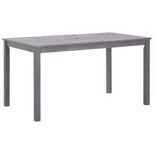 vidaXL Garden Table 200x90x74 cm Solid Acacia Wood by vidaXL