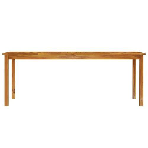 vidaXL Garden Table 200x90x74 cm Solid Acacia Wood by vidaXL