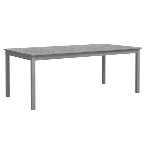 vidaXL Garden Table 200x90x74 cm Solid Acacia Wood by vidaXL