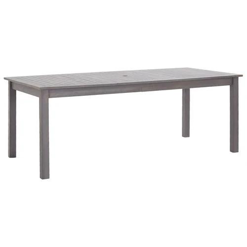 vidaXL Garden Table 200x90x74 cm Solid Acacia Wood by vidaXL