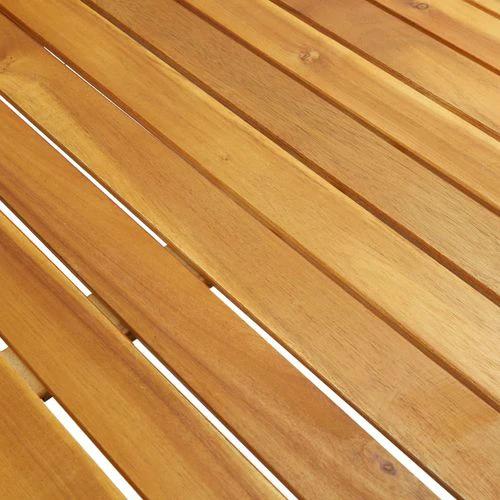 vidaXL Garden Table 200x90x74 cm Solid Acacia Wood by vidaXL