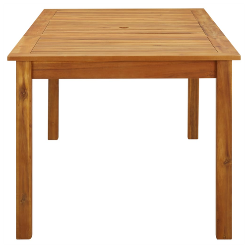 vidaXL Garden Table 200x90x74 cm Solid Acacia Wood by vidaXL