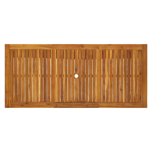 vidaXL Garden Table 200x90x74 cm Solid Acacia Wood by vidaXL