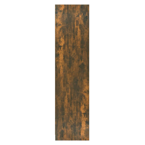 vidaXL Wardrobe with Drawers Smoked Oak 50x50x200 cm Engineered Wood -
