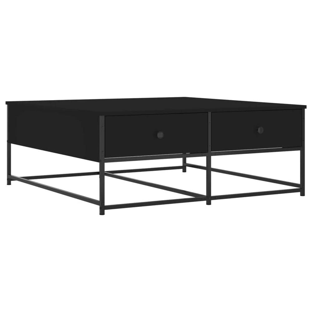 Coffee Table Black 100x99x40 cm vidaXL Engineered Wood by vidaXL