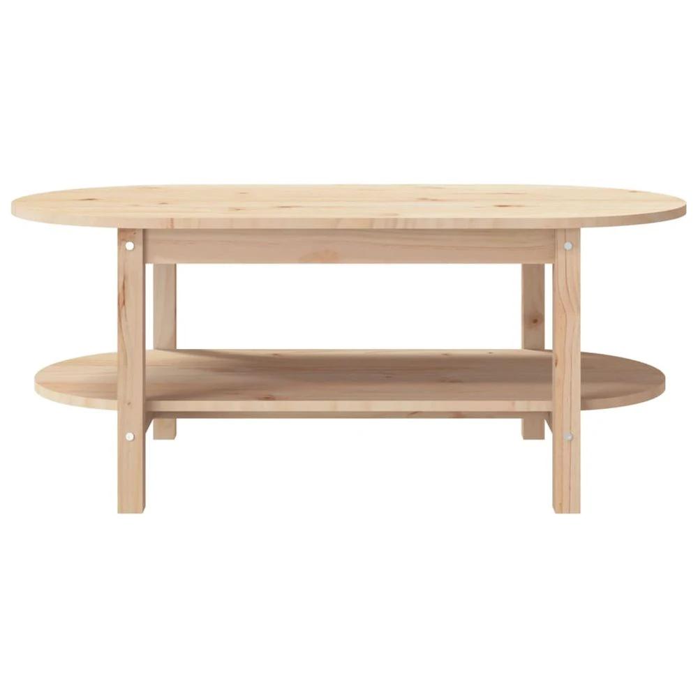 vidaXL Coffee Table 110x55x45 cm vidaXL Solid Wood Pine - Coffee Tables Coffee Table