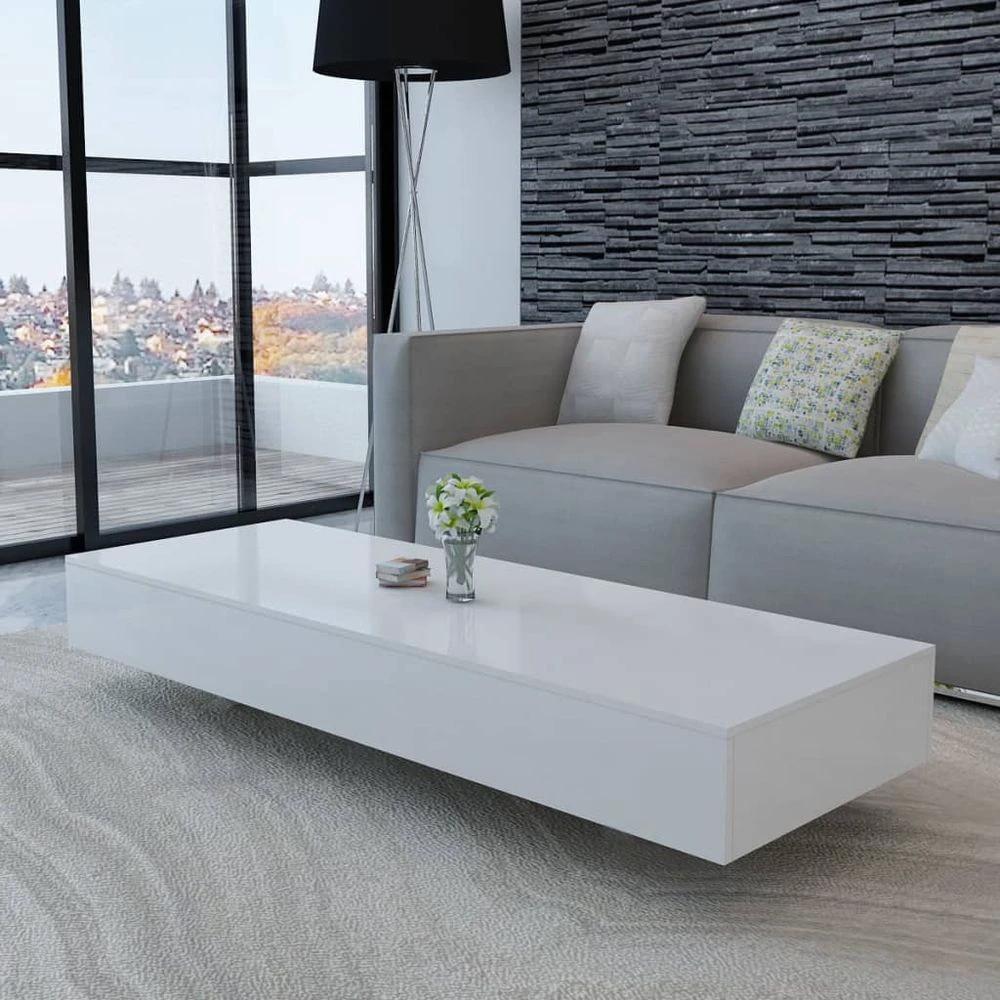 vidaXL Coffee Table vidaXL High Gloss White - Coffee Tables Coffee Table