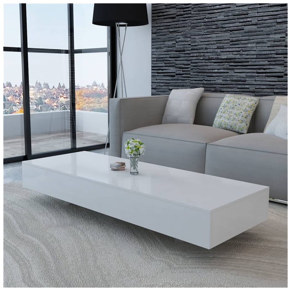 vidaXL Coffee Table vidaXL High Gloss White - Coffee Tables Coffee Table