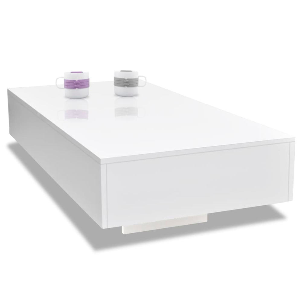 vidaXL Coffee Table vidaXL High Gloss White - Coffee Tables Coffee Table