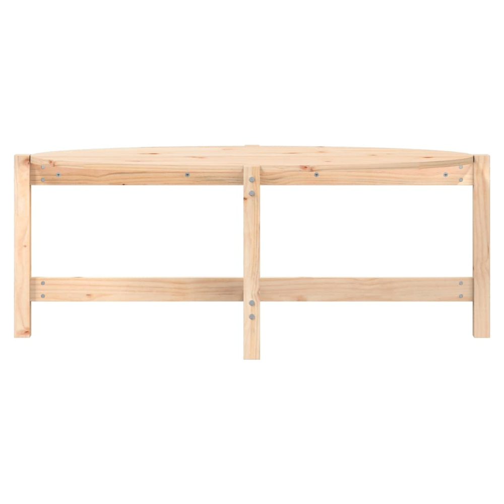 vidaXL Coffee Table 118x63x45 cm vidaXL Solid Wood Pine - Coffee Tables Coffee Table