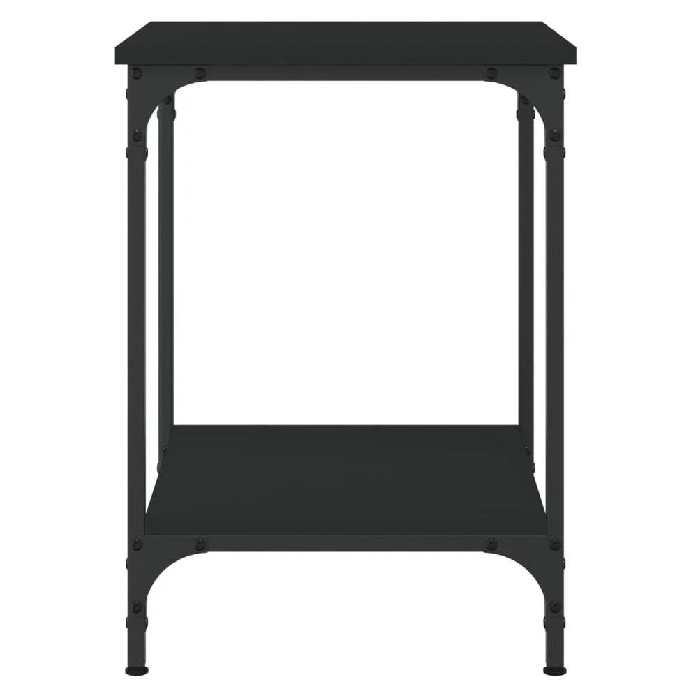 vidaXL Coffee Table Black 40x40x55 cm vidaXL Engineered Wood - Coffee Tables Coffee Table