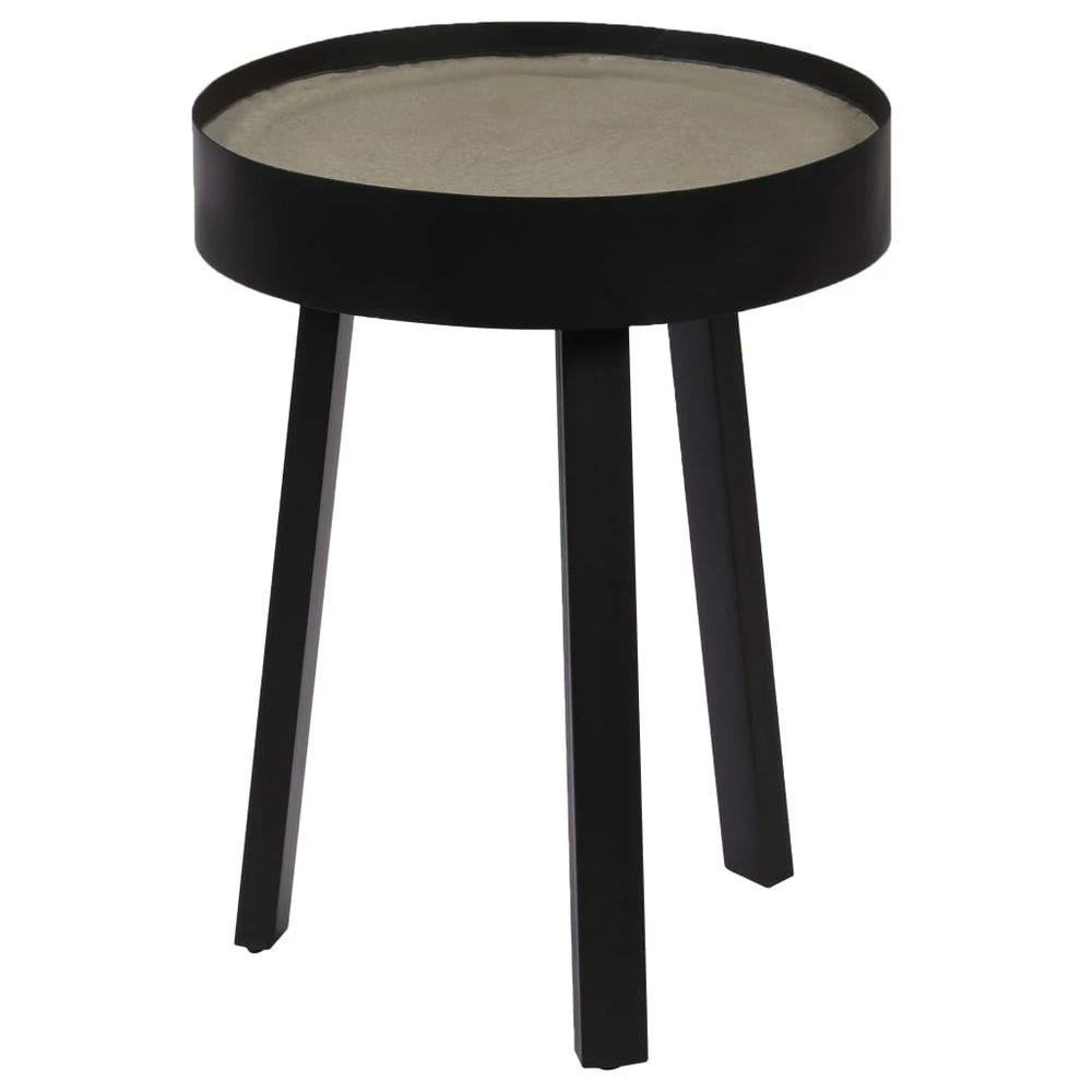 Coffee Table vidaXL Concrete Top 74x32 cm by vidaXL