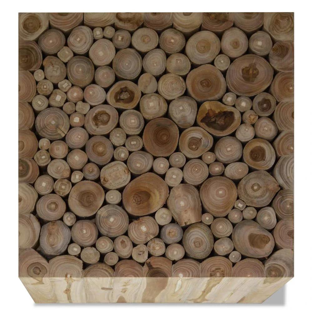 vidaXL Coffee Table vidaXL Genuine Teak 50x50x35 cm - Coffee Tables Coffee Table