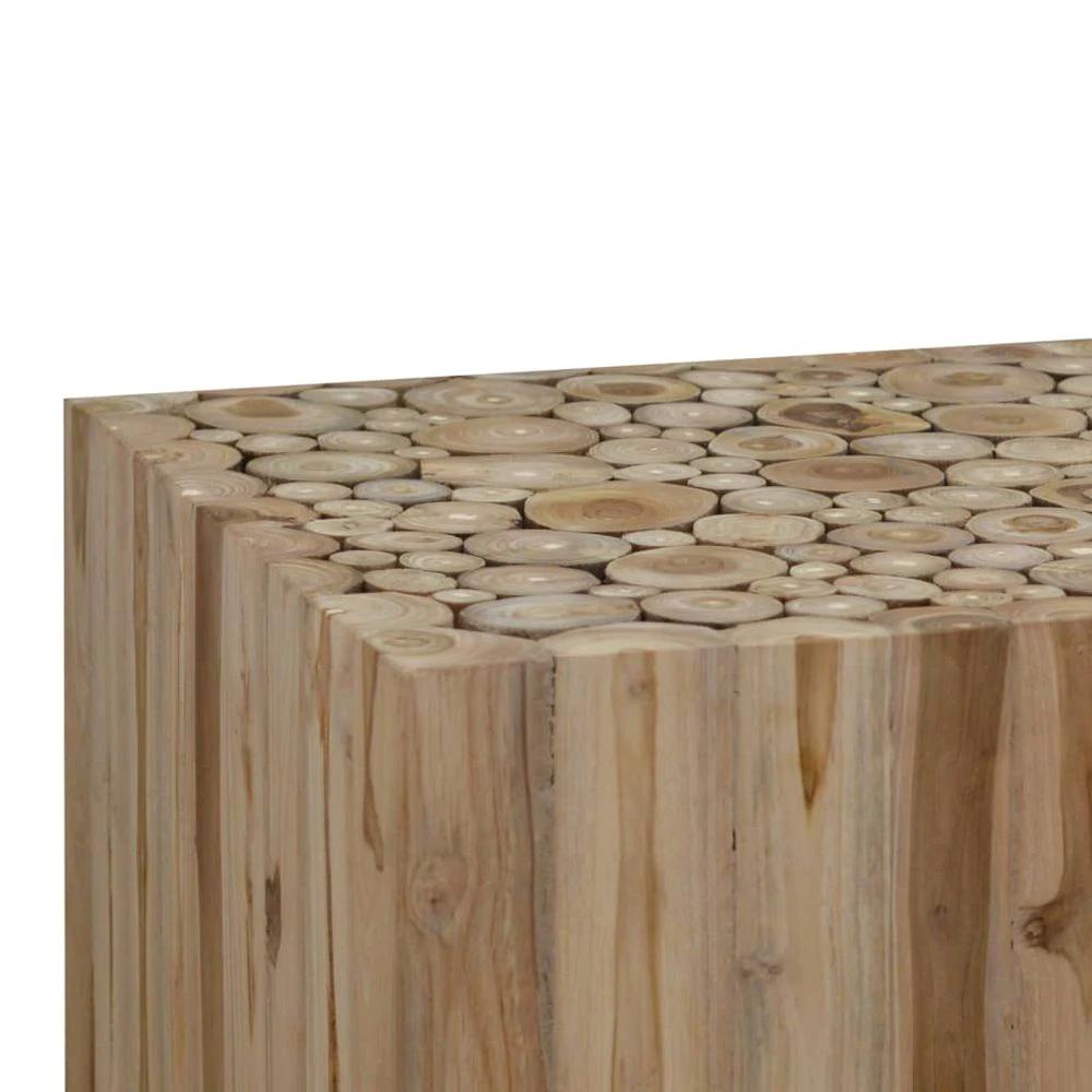 Coffee Table vidaXL Genuine Teak 50x50x35 cm by vidaXL
