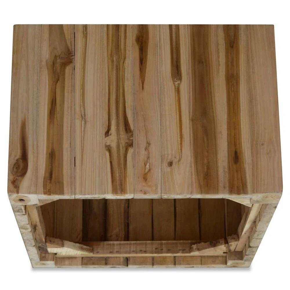 Coffee Table vidaXL Genuine Teak 50x50x35 cm by vidaXL