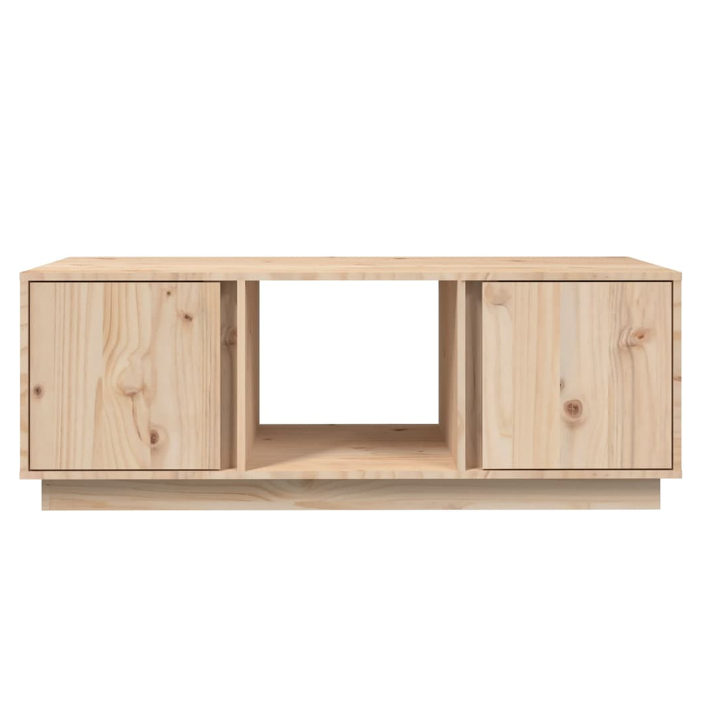 Coffee Table 110x50x40 cm vidaXL Solid Wood Pine by vidaXL