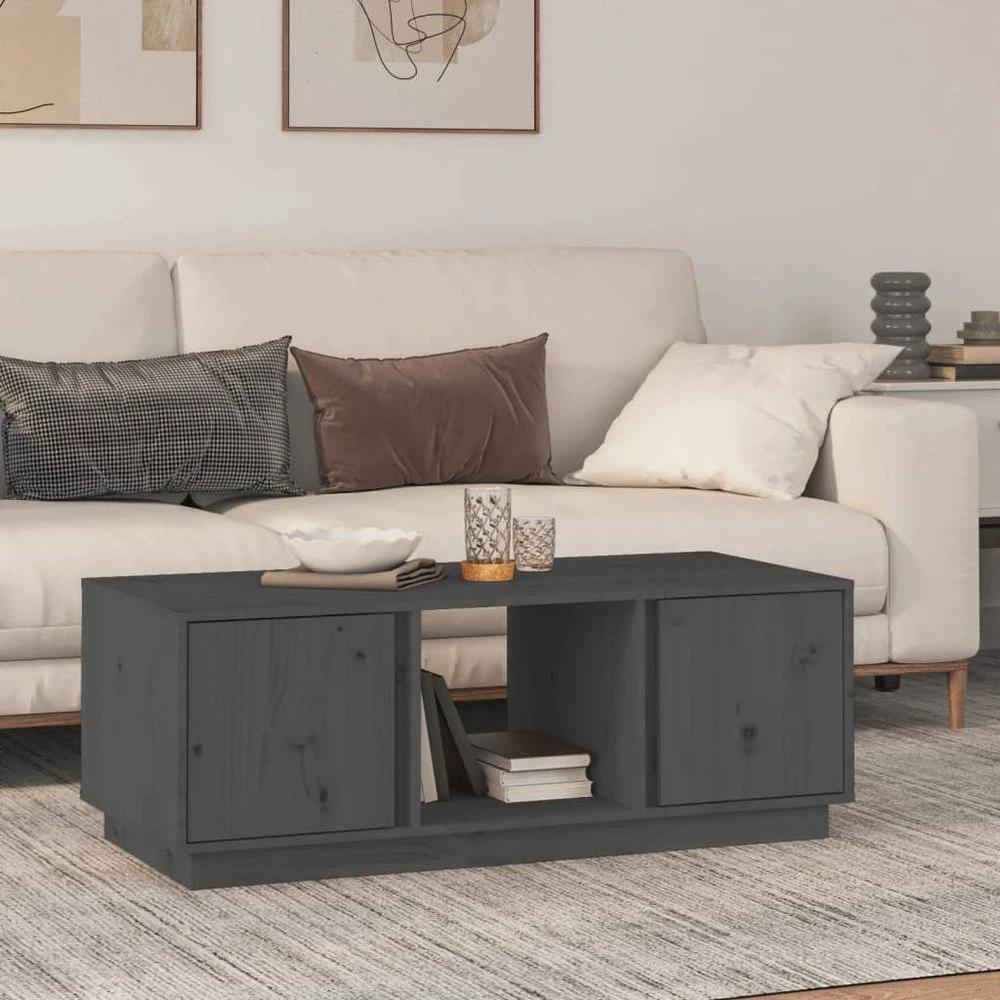 vidaXL Coffee Table 110x50x40 cm vidaXL Solid Wood Pine - Coffee Tables Coffee Table