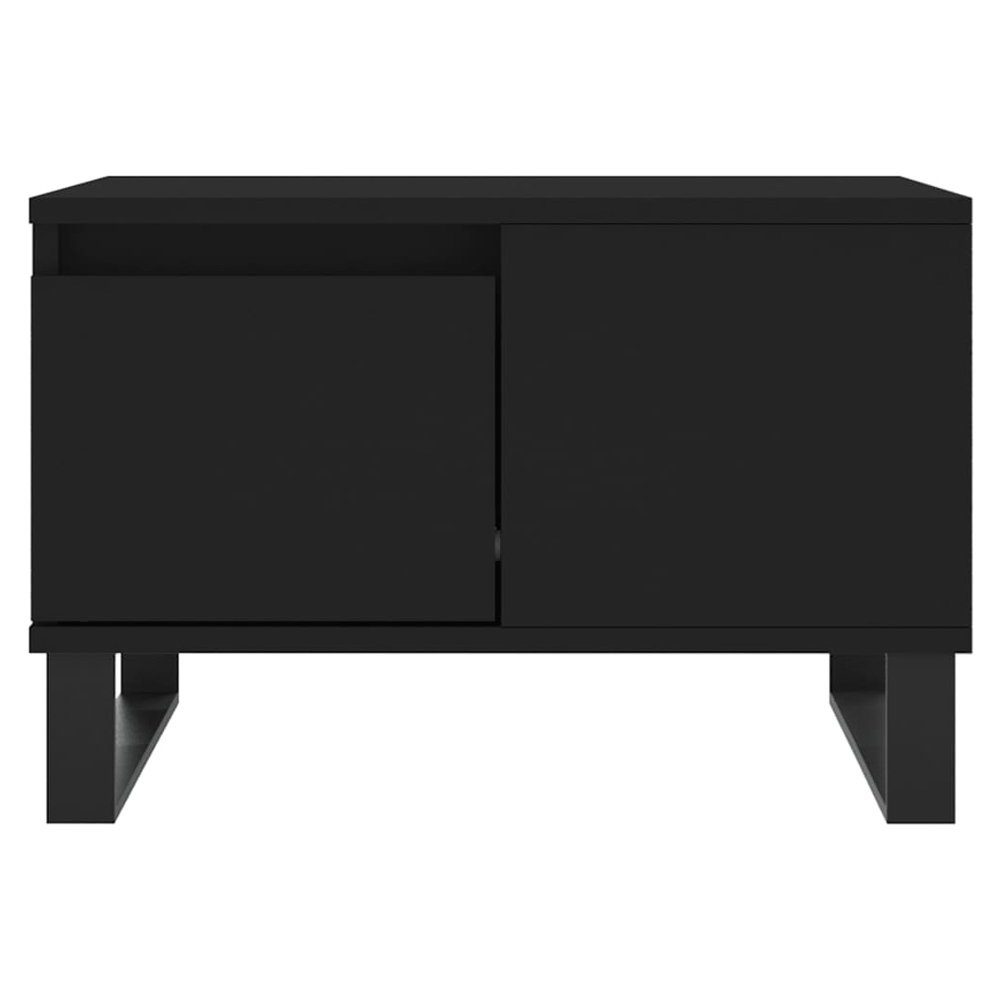 vidaXL Coffee Table Black 55x55x36.5 cm vidaXL Engineered Wood - Coffee Tables Coffee Table