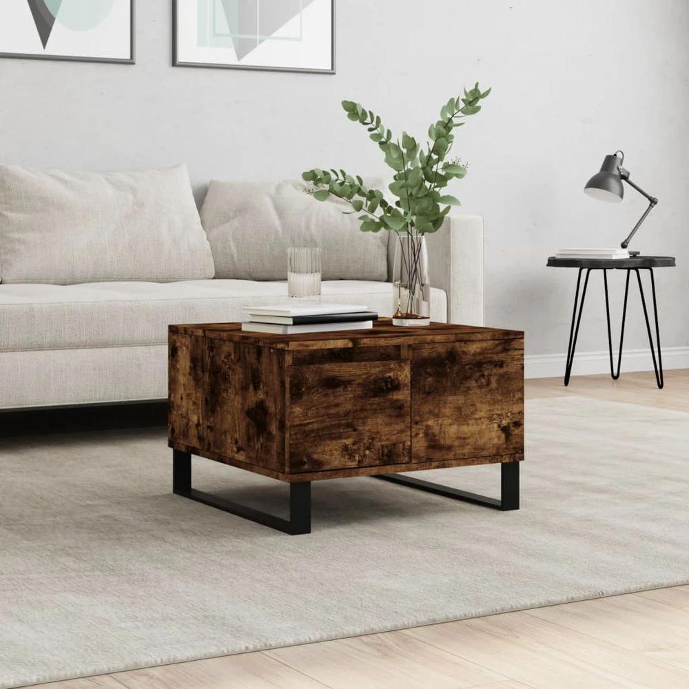 vidaXL Coffee Table Black 55x55x36.5 cm vidaXL Engineered Wood - Coffee Tables Coffee Table