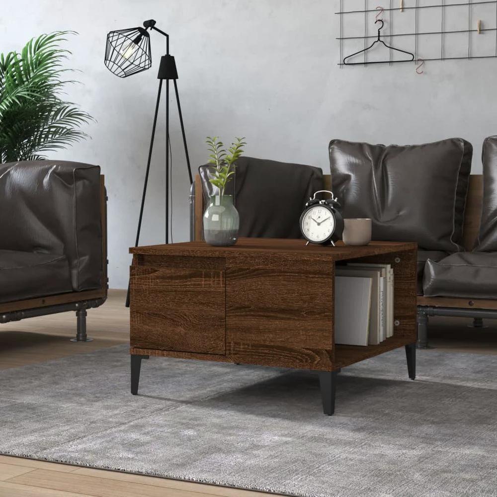 vidaXL Coffee Table White 55x55x36.5 cm vidaXL Engineered Wood - Coffee Tables Coffee Table