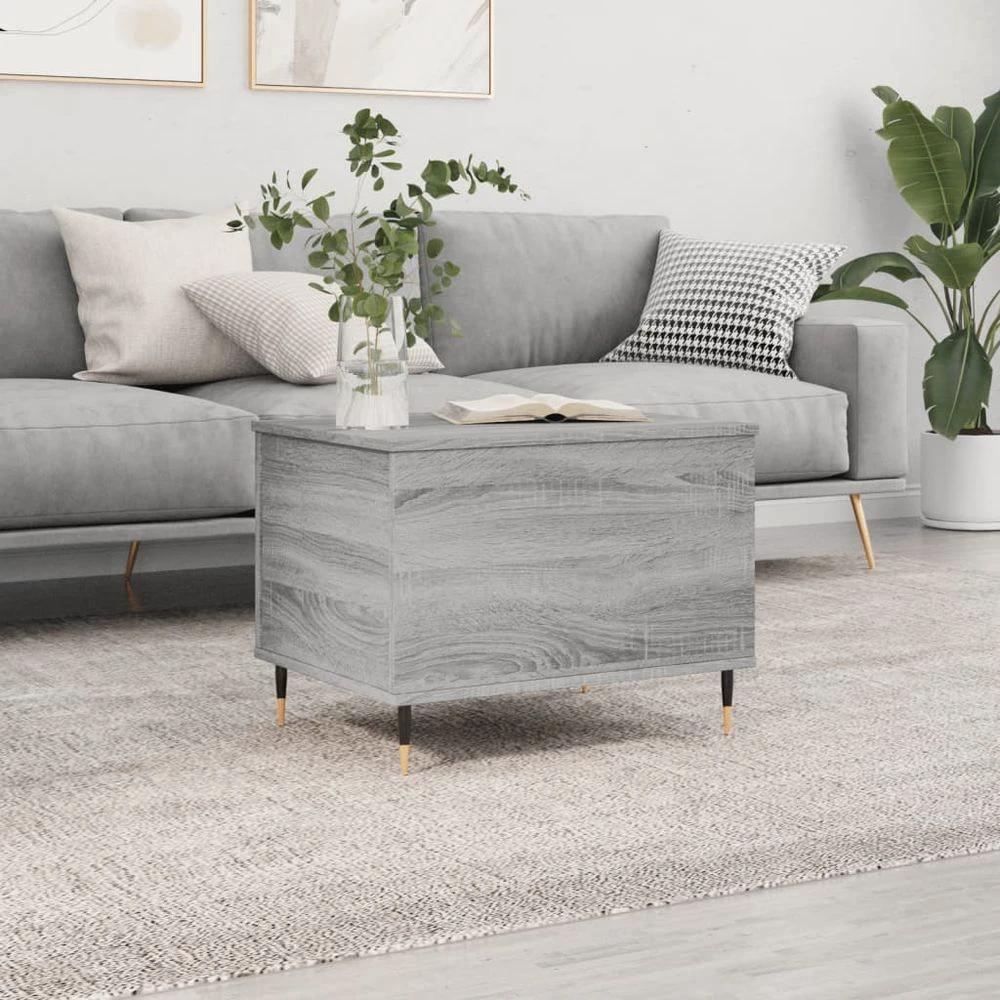 Coffee Table White 60x44.5x45 cm vidaXL Engineered Wood by vidaXL