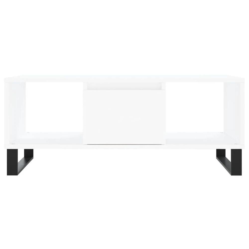 Modern Coffee Table White 90x50x36.5 cm vidaXL Engineered Wood by vidaXL