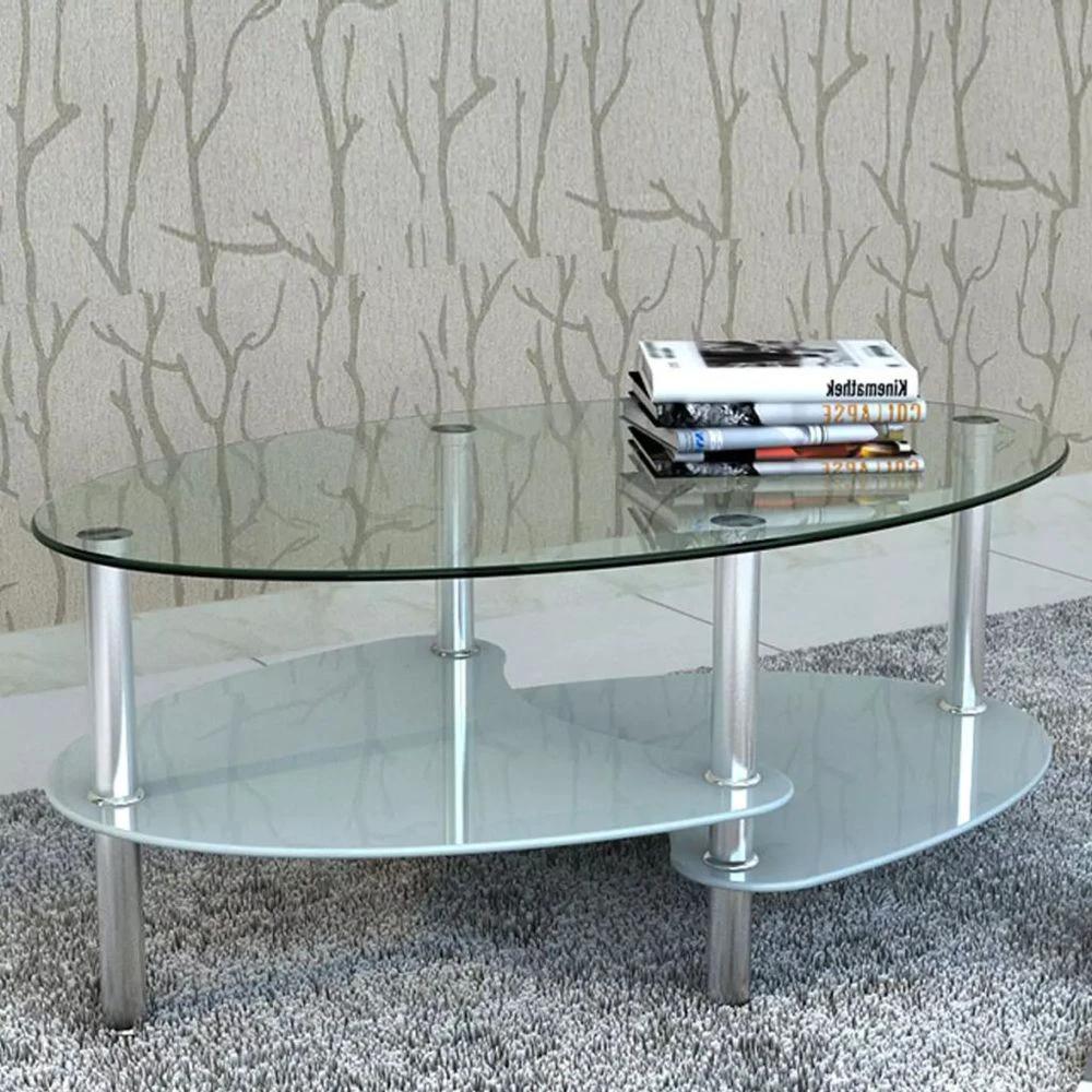 Coffee Table with Exclusive vidaXL Design White by vidaXL