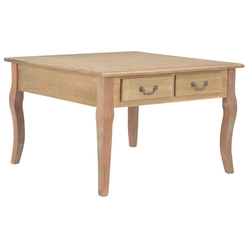 Coffee Table White 80x80x50 cm vidaXL Wood by vidaXL