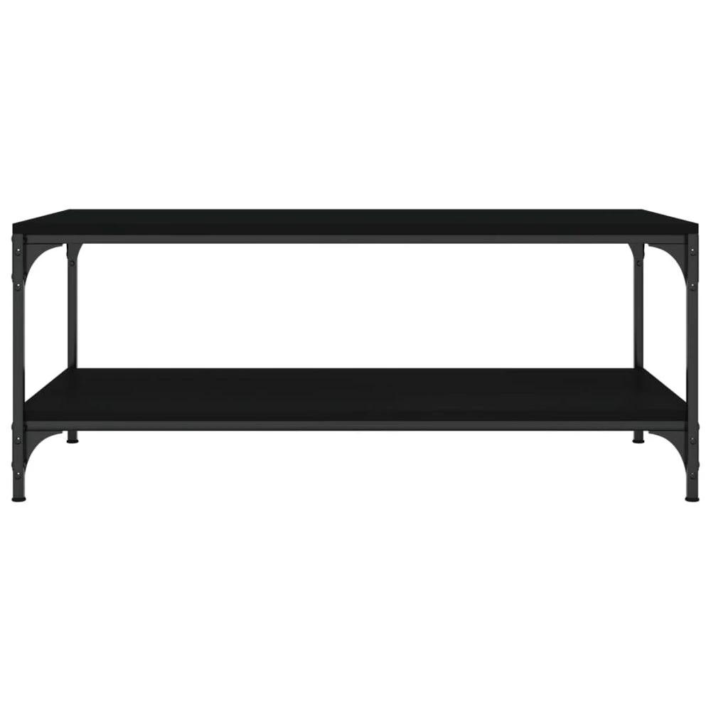 vidaXL Coffee Table Black 100x50x40 cm vidaXL Engineered Wood - Coffee Tables Coffee Table