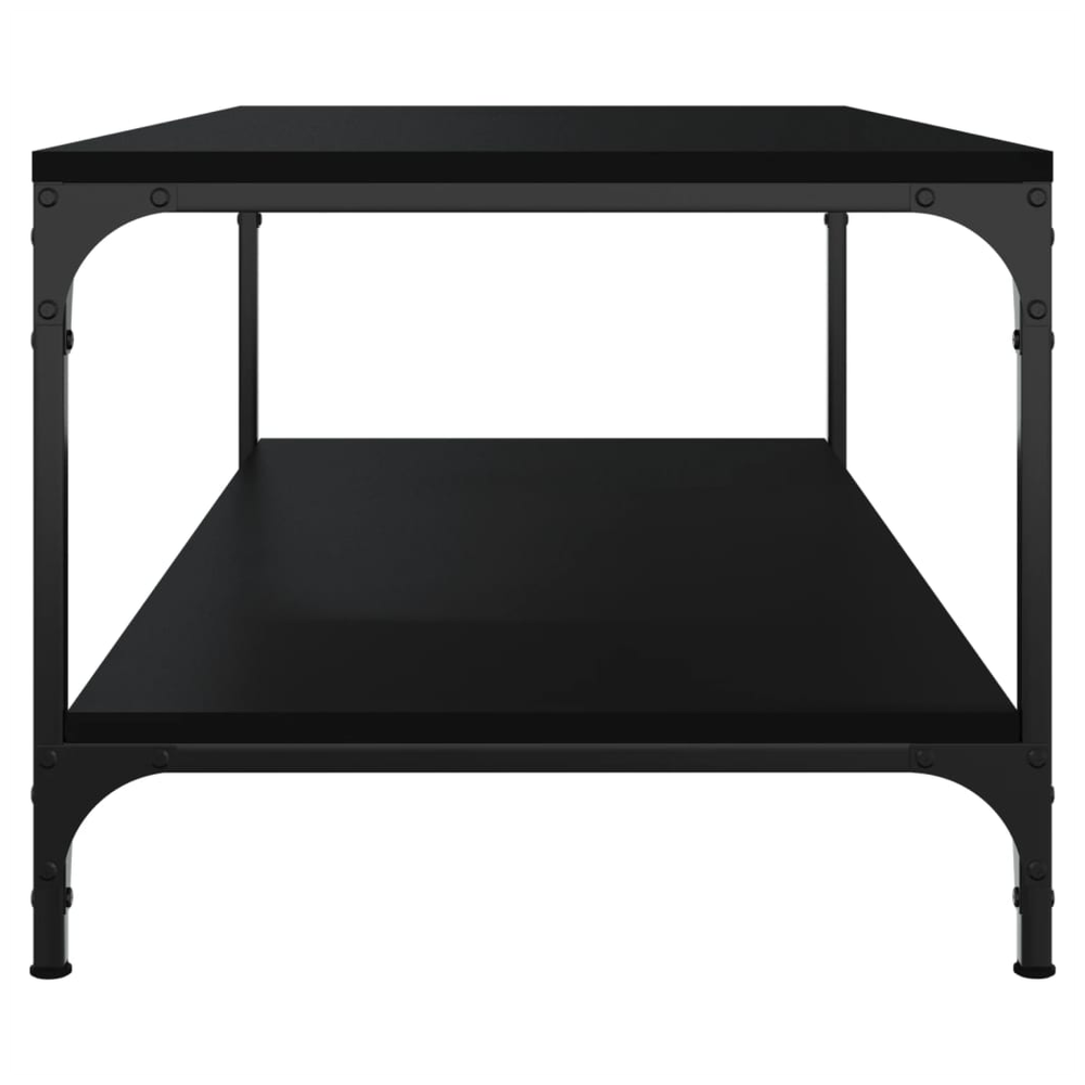 vidaXL Coffee Table Black 100x50x40 cm vidaXL Engineered Wood - Coffee Tables Coffee Table
