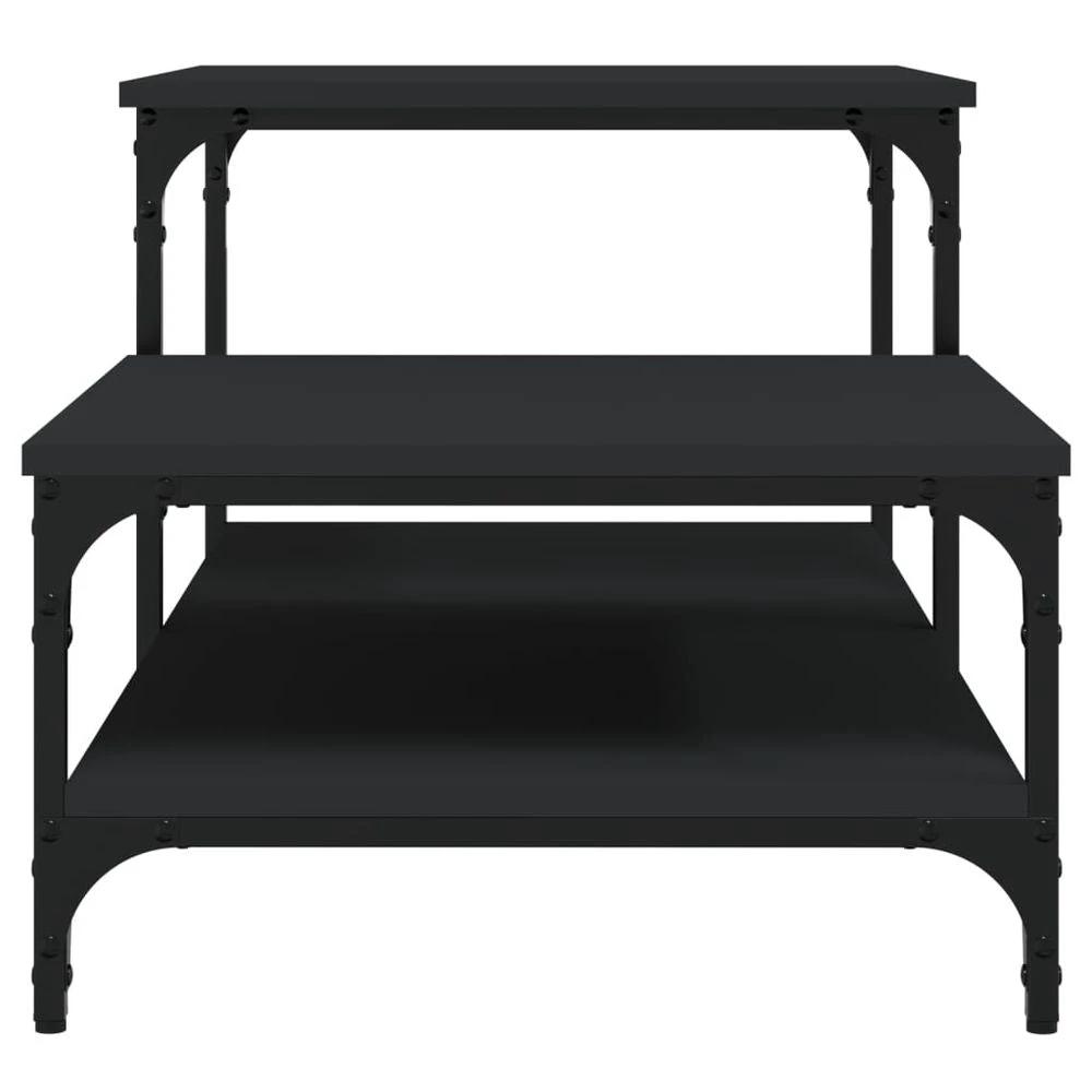 Coffee Table Black 100x50.5x45 cm vidaXL Engineered Wood by vidaXL