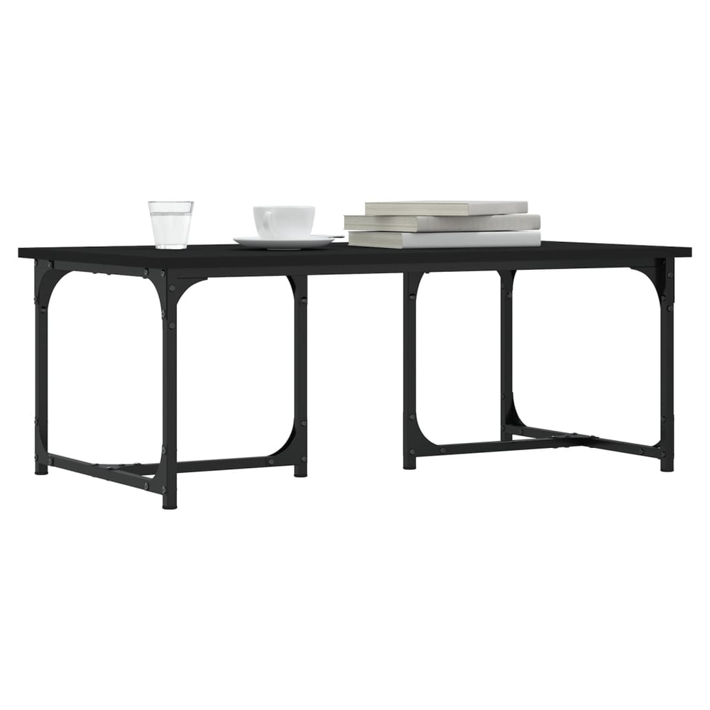vidaXL Coffee Table Black 90x50x35 cm vidaXL Engineered Wood - Coffee Tables Coffee Table