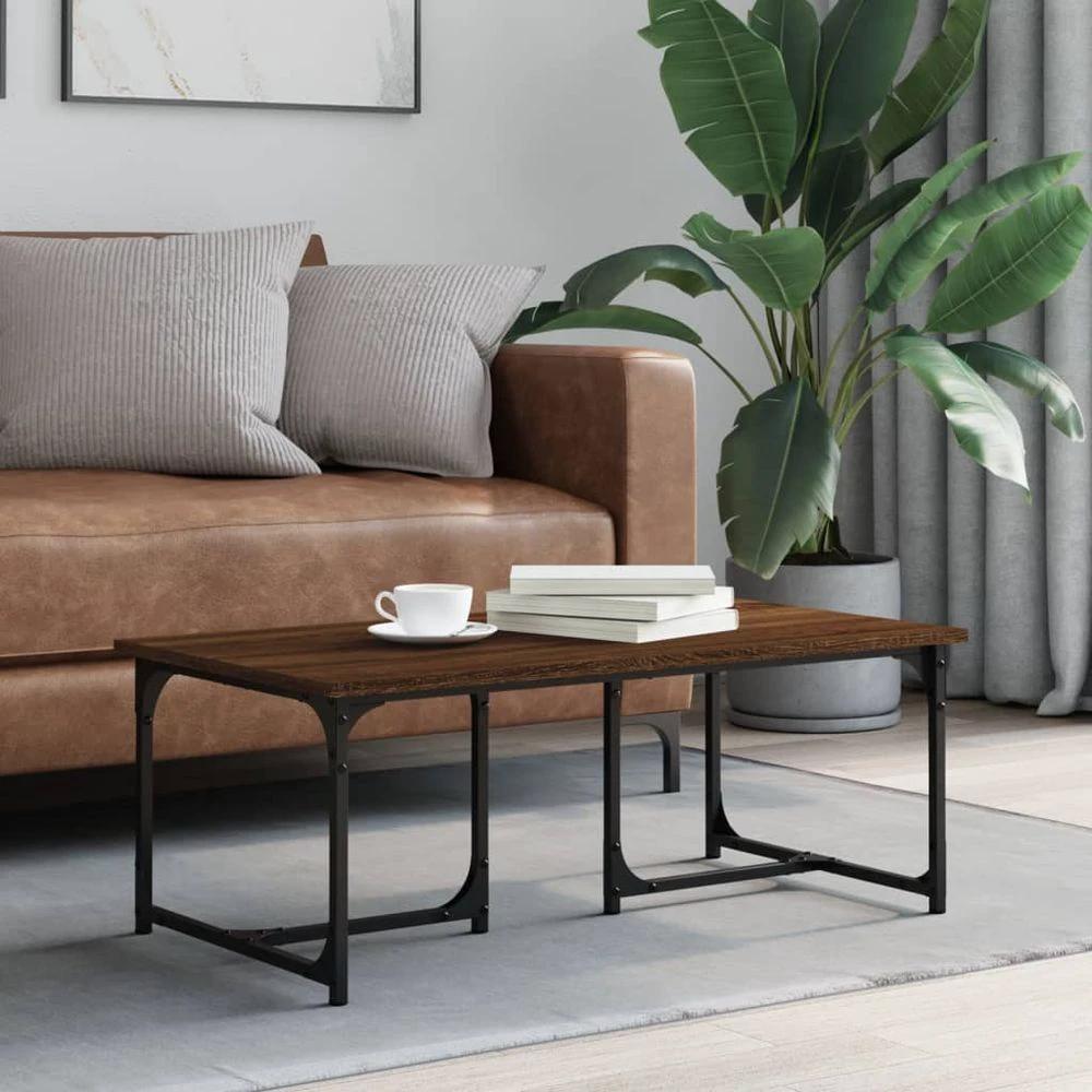 vidaXL Coffee Table Black 90x50x35 cm vidaXL Engineered Wood - Coffee Tables Coffee Table