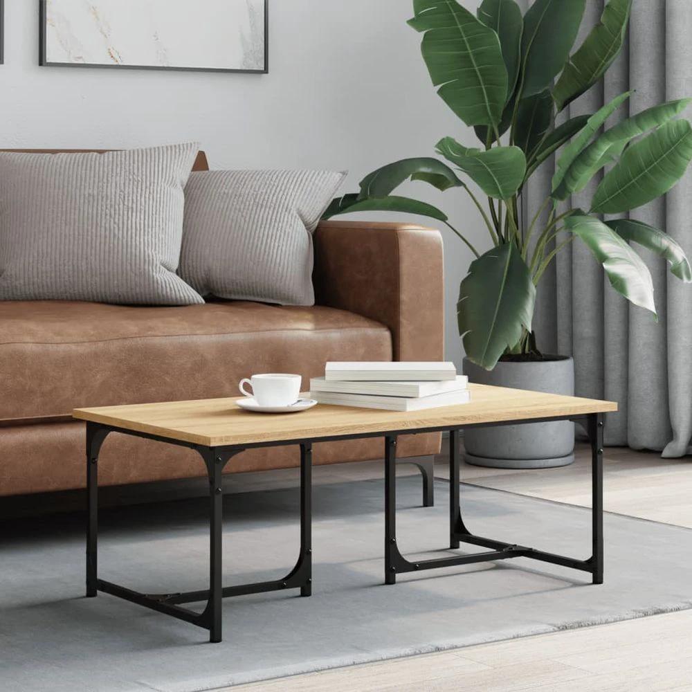 vidaXL Coffee Table Black 90x50x35 cm vidaXL Engineered Wood - Coffee Tables Coffee Table