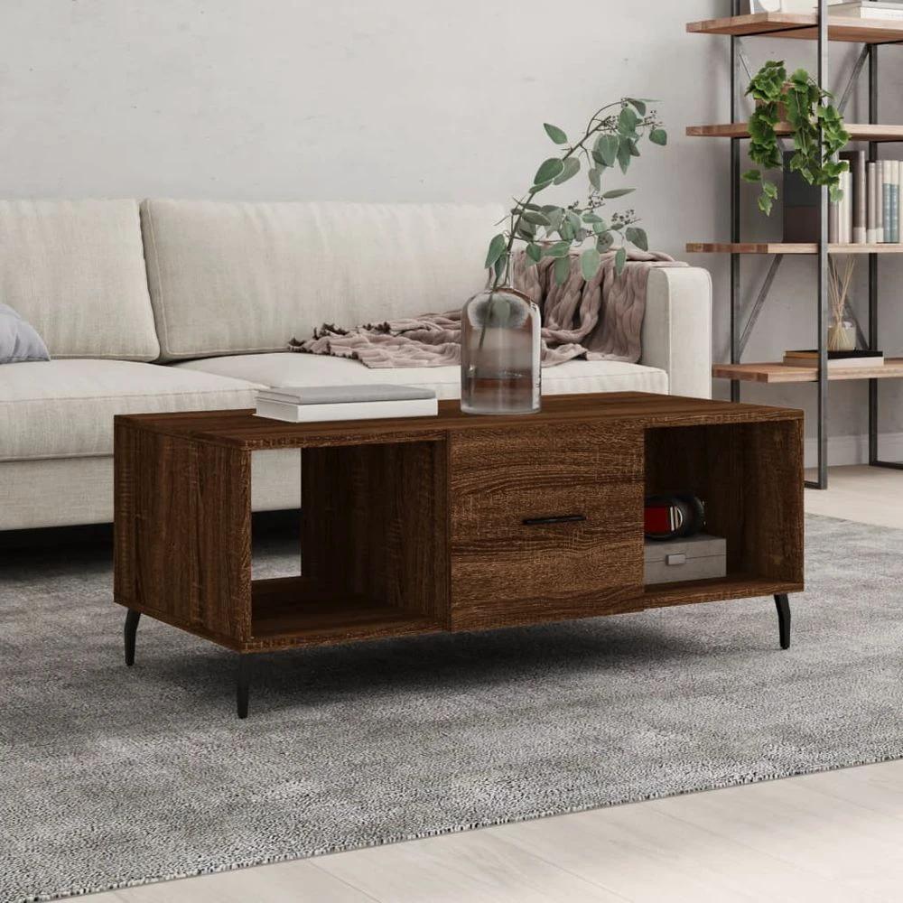 vidaXL Coffee Table White 102x50x40 cm vidaXL Engineered Wood - Coffee Tables Coffee Table