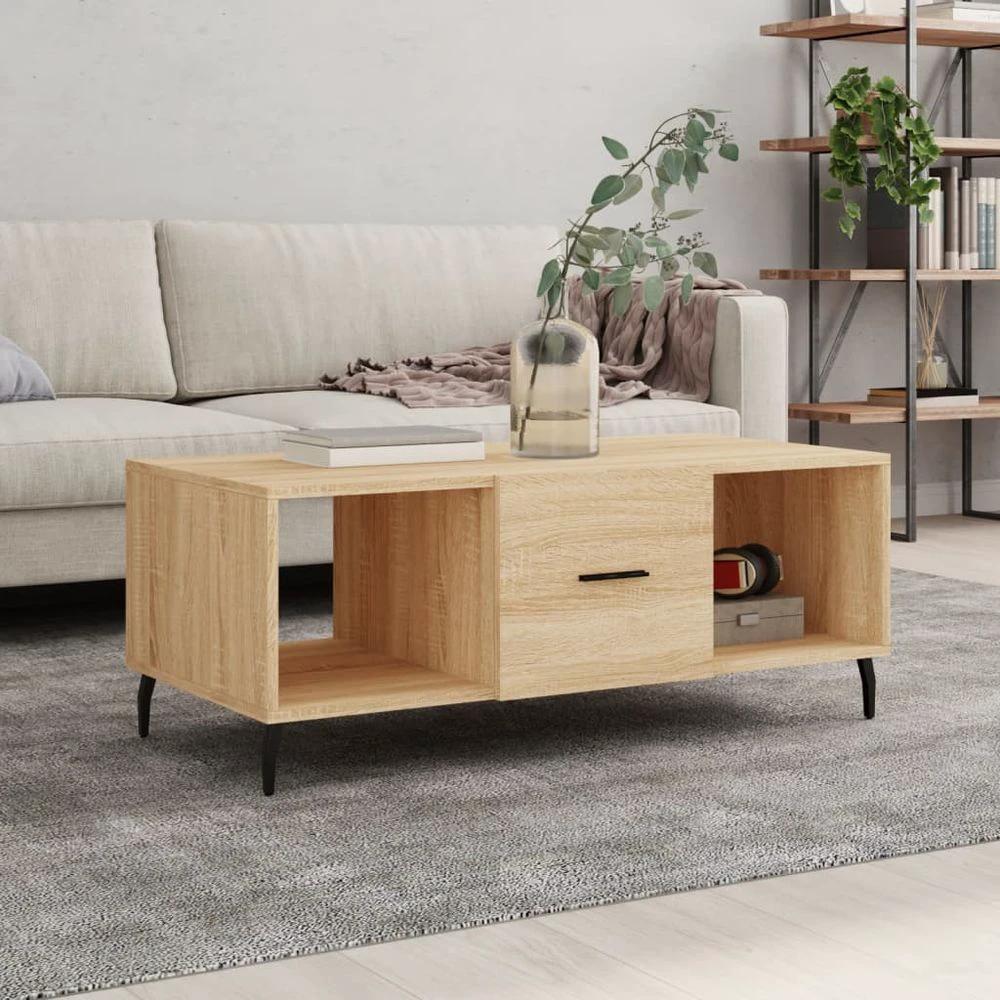 vidaXL Coffee Table White 102x50x40 cm vidaXL Engineered Wood - Coffee Tables Coffee Table