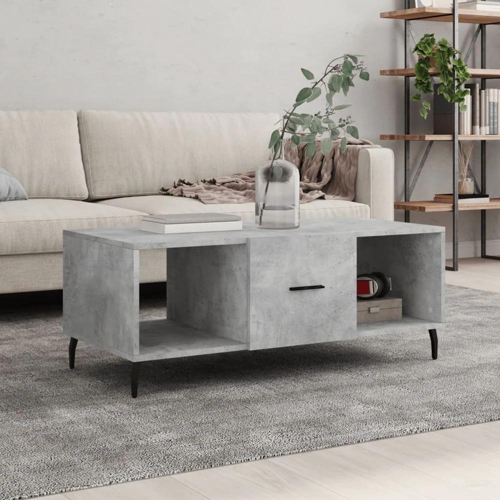 vidaXL Coffee Table White 102x50x40 cm vidaXL Engineered Wood - Coffee Tables Coffee Table