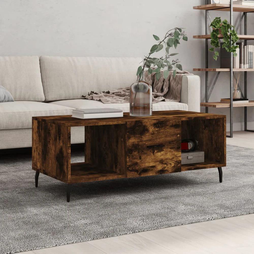vidaXL Coffee Table White 102x50x40 cm vidaXL Engineered Wood - Coffee Tables Coffee Table