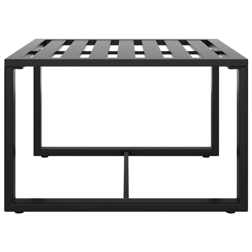 Coffee Table Aluminium vidaXL Anthracite by vidaXL