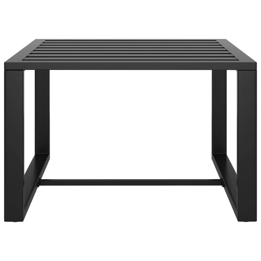 Coffee Table Aluminium vidaXL Anthracite by vidaXL
